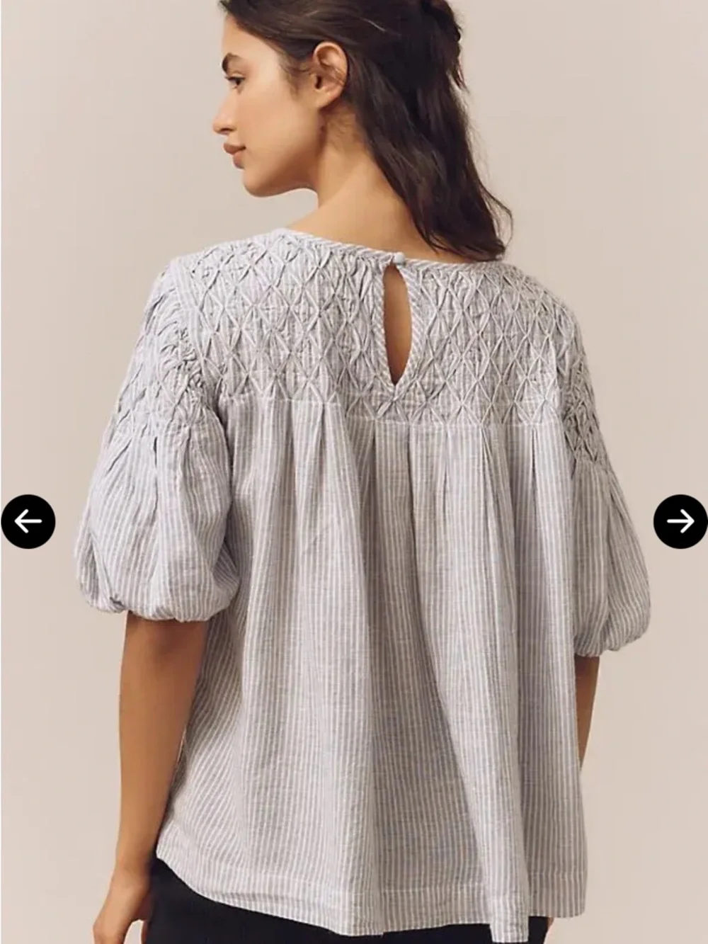 Anthropologie light blue